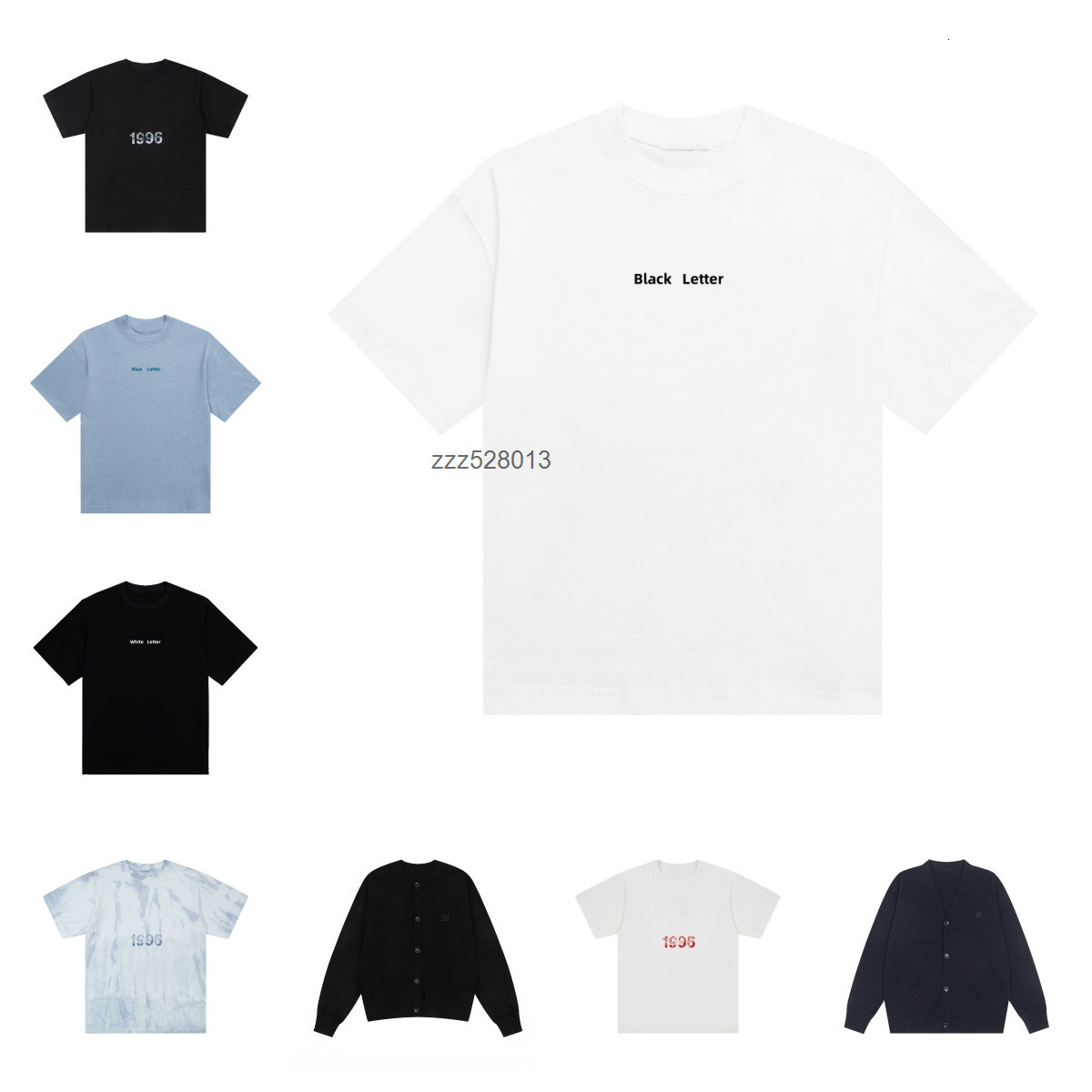 Designer T Shirts Mens Womens T-shirts Loose Tees Tops Man Casual Shirt Streetwear Shorts Sleeve Polos Tshirts Size S-XL Pure Cotton Top CardiganZ2