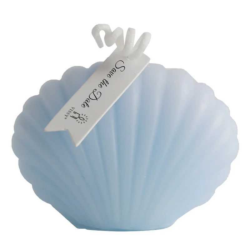 Small Shell Aromatherapy Candles DIY Handmade Wedding Aromatherapy Gifts Photography Props Birthday Candles W250704