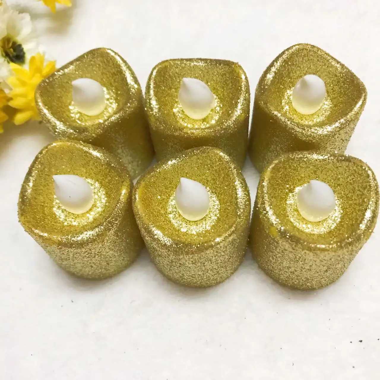 Creative Candle Light Wedding Bar Decoration LED Powder Small Candles. Special setting W250704
