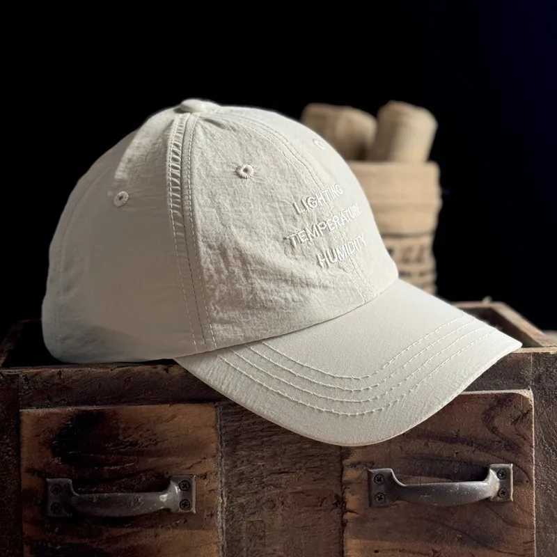 tra-Thin Breathable Quick-Dry Baseball Cap Mens Wens Spring Summer Casual Sunshade Hat peaked cap Spring Summer Hat X250704