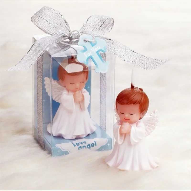 2023 Creative Home Birthday Candles Smokeless Candles Angel Baby Shape Decorative Small Candles Childrens Party Supplies LF197 W250704
