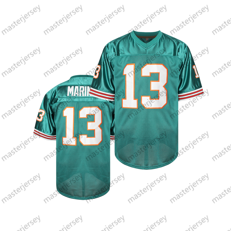 13 Marino Football Jersey Hill Tagovailoa Griese Huntley Thompson Custom Jerseys Any Name Number