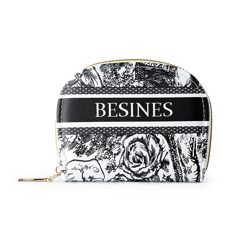 Free Shipping Designer Bag Ailun New Zipper Card Holder For Women Exquisite High-end Multi-card Slot Business Card Holder Korean Style Short Compact C