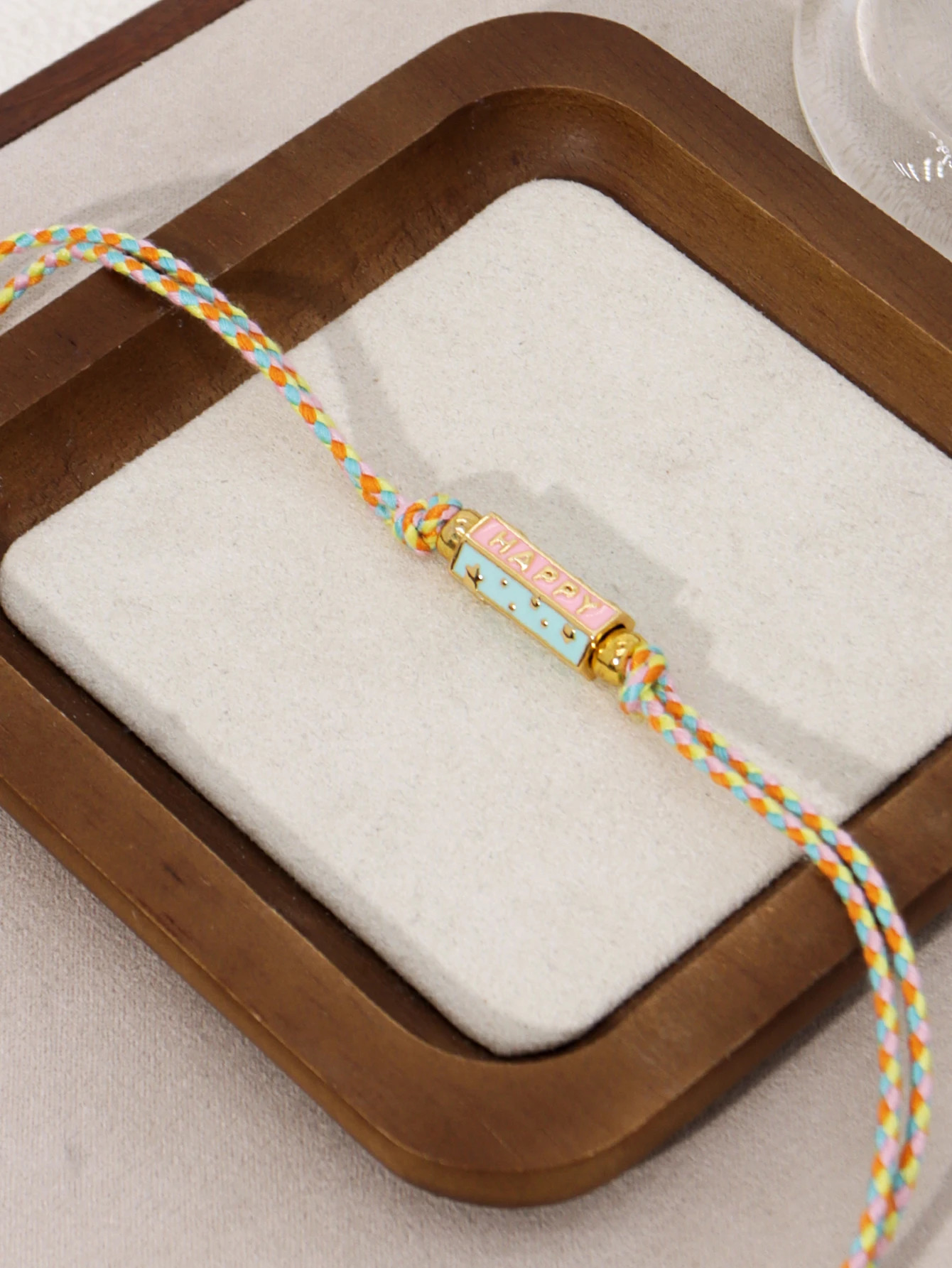 Tribal Style Handmade Braided Rope Pendant Necklace with Letter Charms for Women Party Accessories Necklace Jewelry 250701