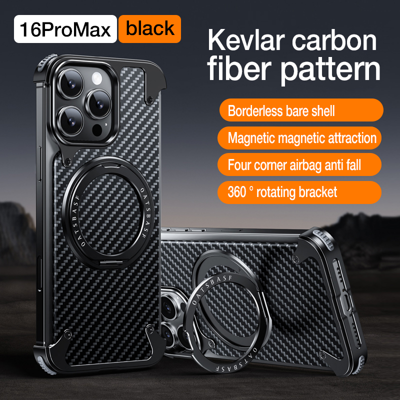 Kevlar Aramid Fiber Phone Case Carbon Fiber Wireless Cell Phone Case Suitable for iphone 16 pro, iphone16pro max Ultra-Thin Phone Case
