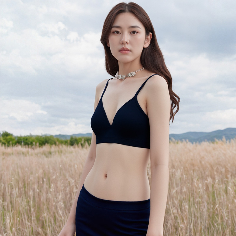 ushaped back design basic strapless vest showcasing elegant and charming curves