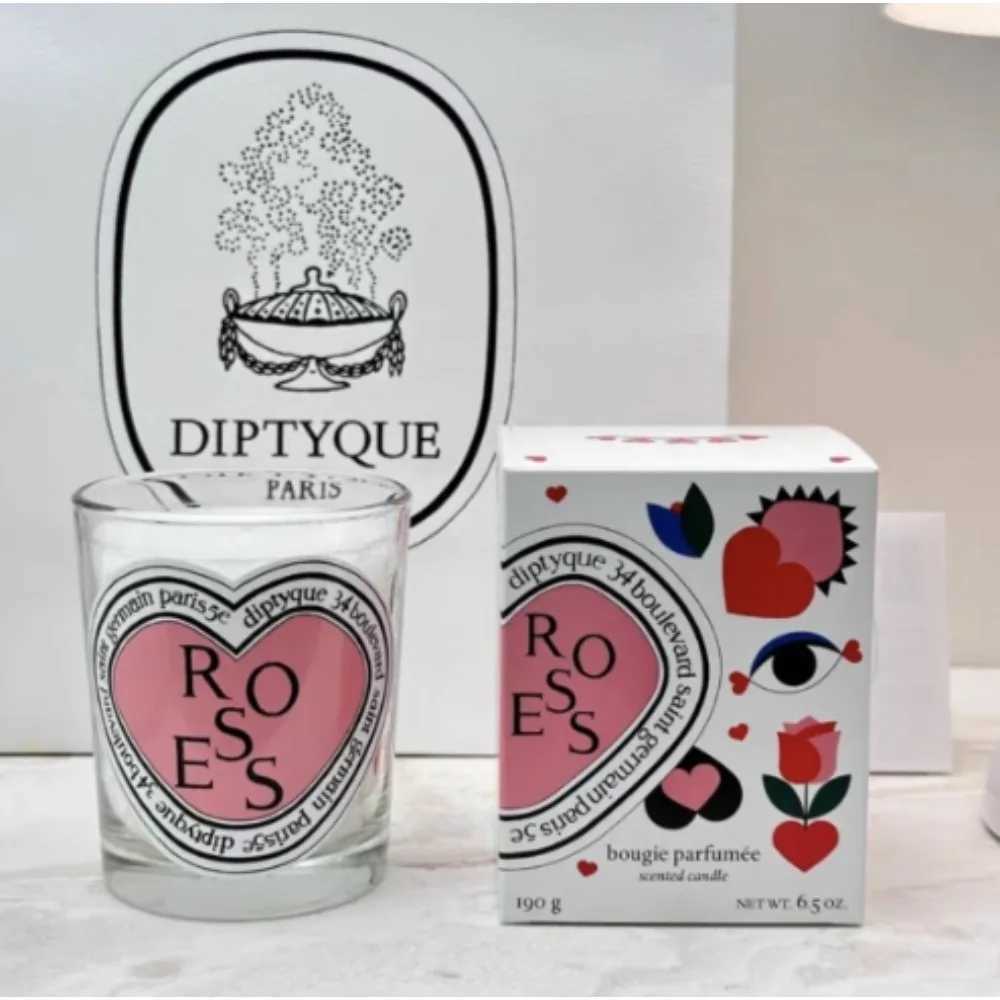 New Valentines Day Aromatherapy Candle Pure Natural Plant Essential Oil Smokeless Fragrance with Hands W250704