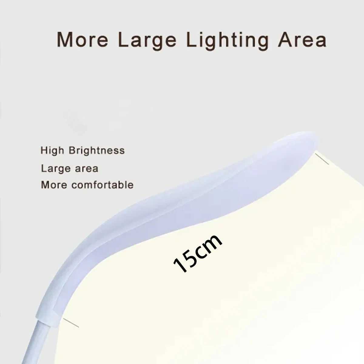 Dormitory Reading the USB Charging LED Lamp Office Table Lamp 3 Levels Brightness Adjustment Foldable Stand Lamp Touch Lamp XJ250703