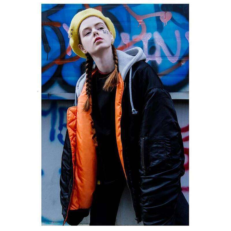 2023 Winter Oversized Ma-1 With Hooded Streetwear Hip Hop Army Military Coats Clothes Bomber Flight Air Force Pilot Jacket Men 250703