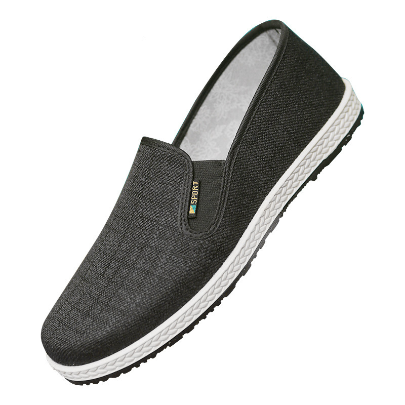 Old Beijing cloth shoes for men, breathable casual shoes, designer shoes, lightweight, anti slip, anti odor men's sports shoes