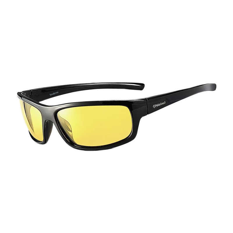 New polarized sunglasses for men fashionable unisex sporty Busin black sunglasses UV400 driving sunglasses for men W250315