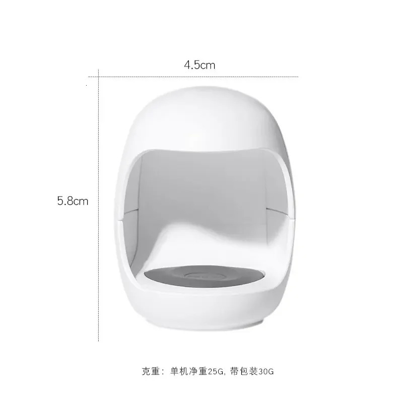 USB interface Q Shape Potherapy Nail Lamp Nail Polish Gel Curing Mini LED UV Lamp Travel Home Nail Art Timing Nail Dryer 250627