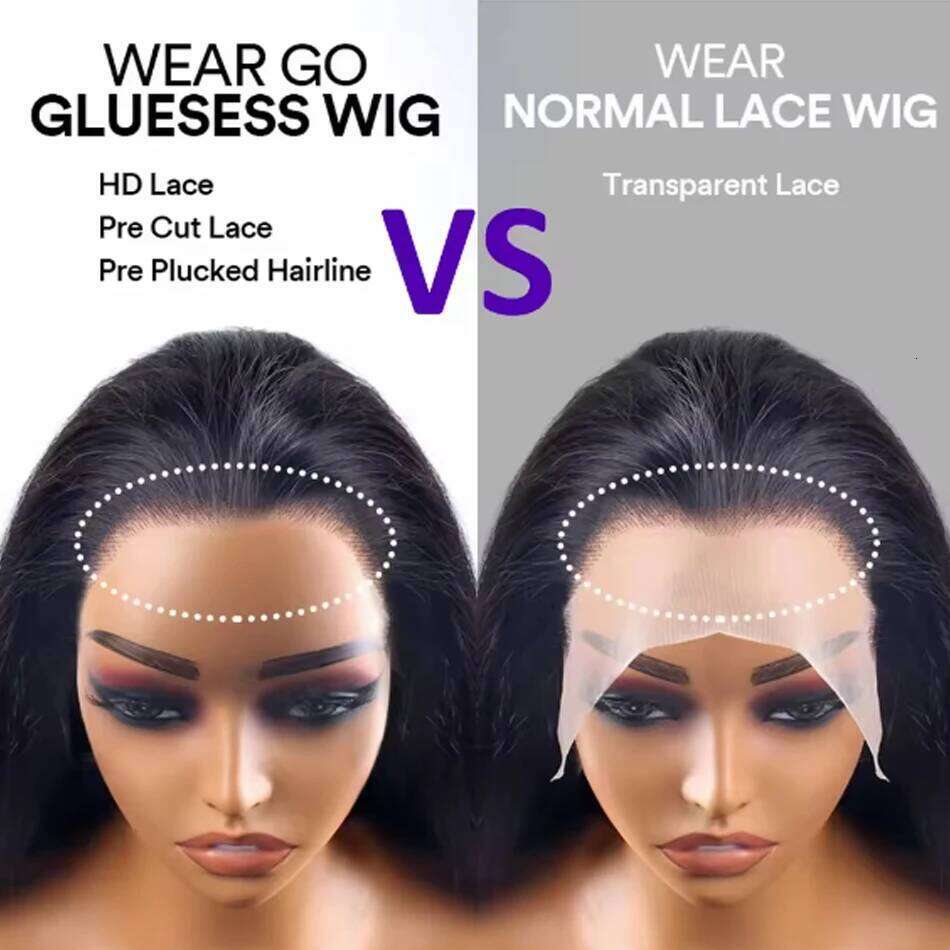 Glueless 13x4 Short Bob Bone Straight Hair Wig for Women Brazilian HDTransparent Lace Frontal Wigs Perruques Cheveux Humain