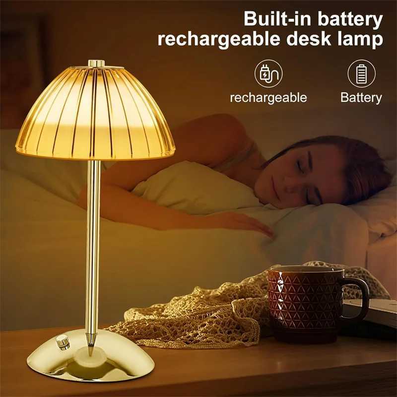 Tsordless Night Lamp Touch Dimmable Night Lights with Colors Portable Battery Operated Lamp Tsordless Table Lamp for Bedroom XJ250703