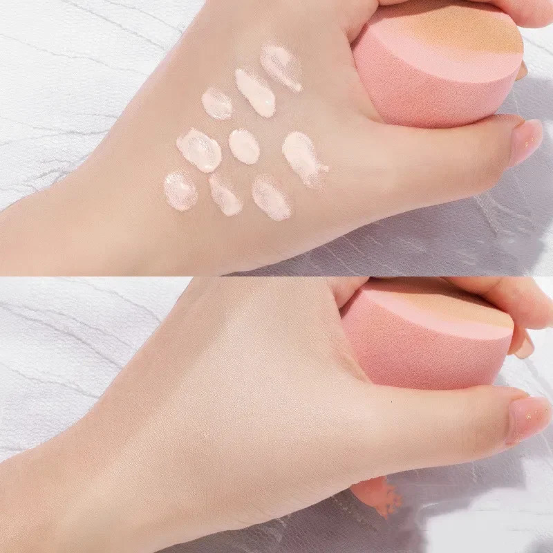 4Pcs Makeup Sponge Professional Cosmetic Puff for Foundation Beauty Make Up Blender Powder Wet and Dry Combined Accessories Tool 250625