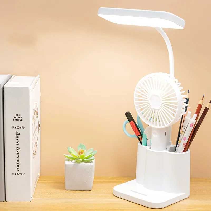 USB Learning Dormitory Bedroom Bedside Reading Night Light LED Desk Lamp Eye Protection Desk College Student Nightlights XJ250703