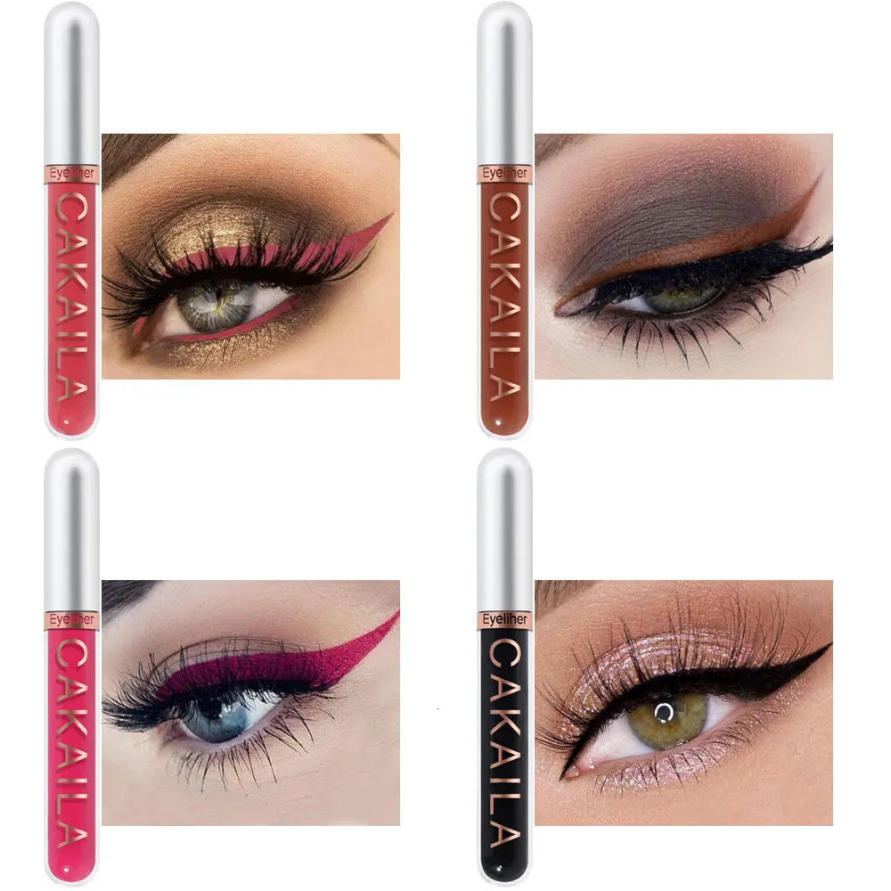 CAKAILA 8-color matte three-dimensional eyeliner set waterproof and sweatproof long-lasting non-smudge eyeliner set 250704