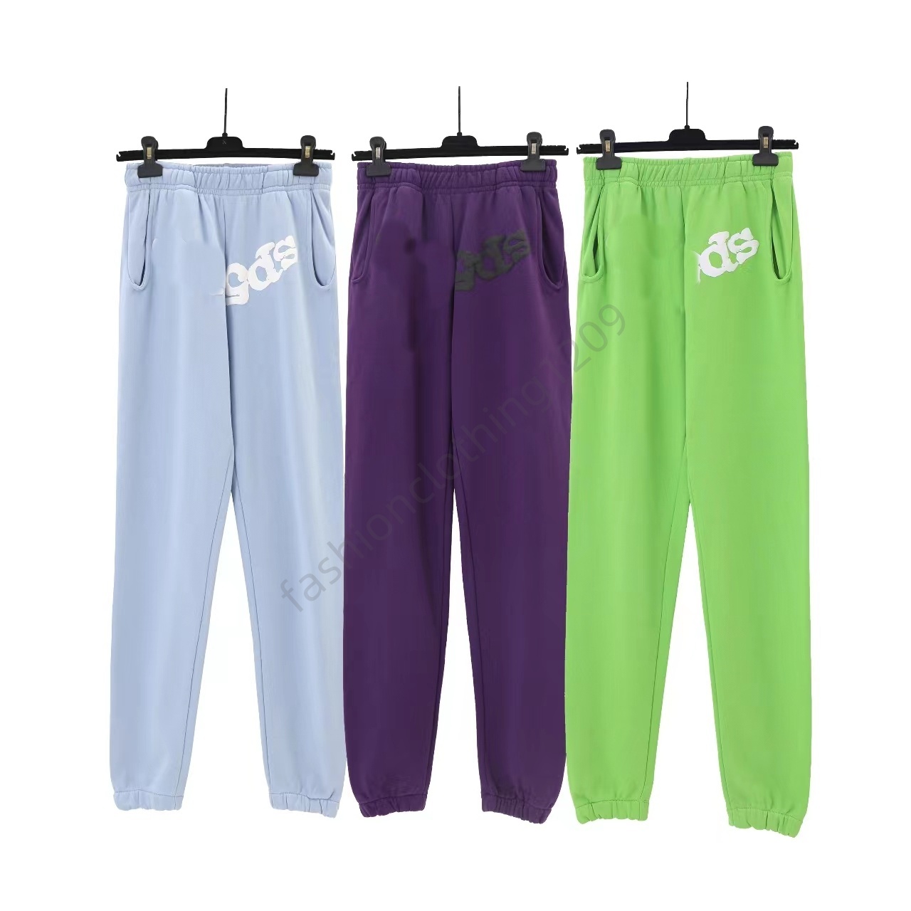 sweatpants pants Designer baggy sweatpants Fashion men women sweat pants joggers pants cotton track pants casual HIP HOP highstreet pants set Streetwear pants