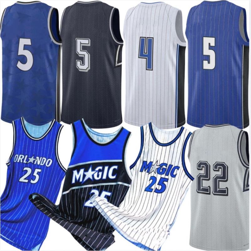 Paolo Banchero Basketball Jerseys Franz Wagner Magics ORL Desmond Bane Jalen Suggs Jonathan Isaac Tristan da Silva Wendell Carter Tyus Jones City Custom Jersey