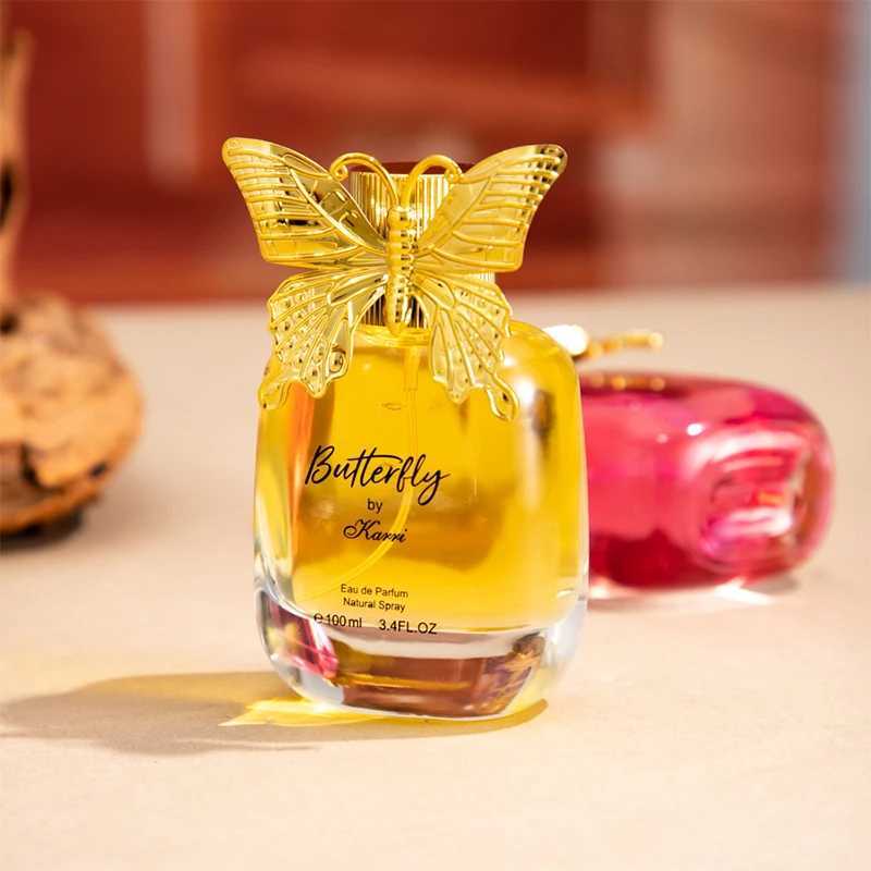 Butterfly Women Natural Fresh Perfume High-end Quality Long-lasting Floral Scent 100ml Eau De Toilette Romantic Arab Body Spray XJ250704