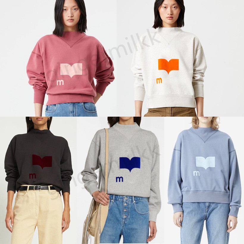 Designer Hoodies Women's Hoodies 100%Cotton Alphabet Sweatshirts High Street Sports Sweatshirts Loose Hoodies