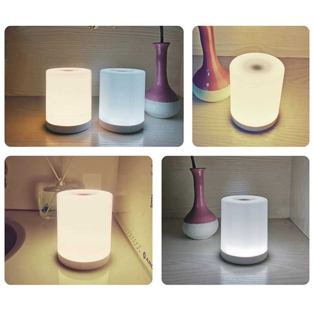LED Table Lamp USB Rechargeable for Living Room Bedside Remote Control Touch Dimmable Eye Protection Study Night Light XJ250703