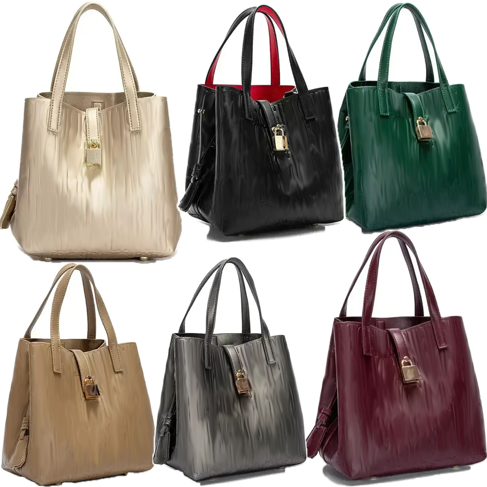 Designer bag top Luxury Retro Spacious Tote Bag for Women Versatile Handheld Bag Evening Bags Designer Bucket Tote with Monogram Embossing Leather Fashionable