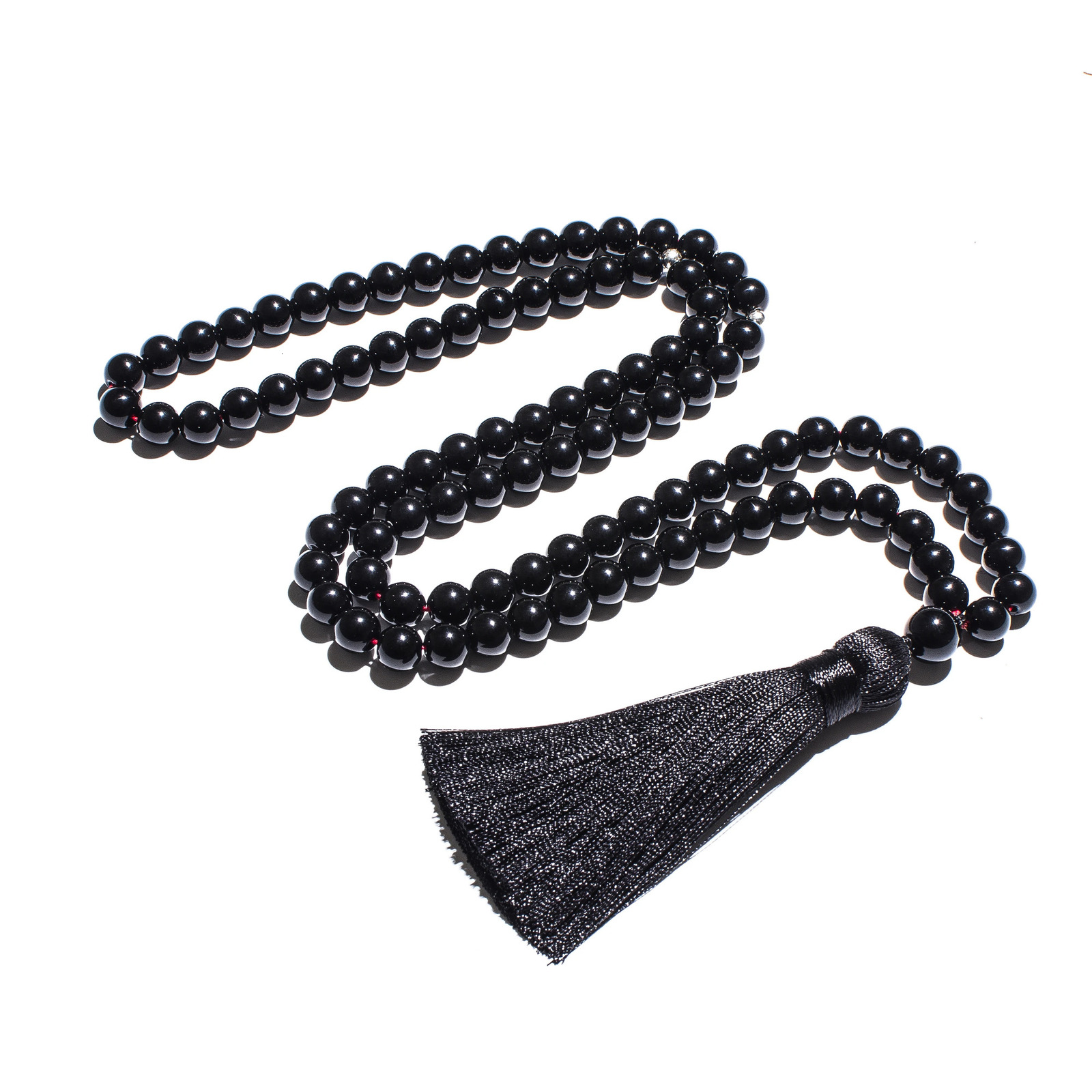 8mm Matte iteYellow Tiger EyeBlack Onyx Islamic Muslim Tasbih 99 Bead Bracelet Men and Women Blessing Rosary Jewelry 250628