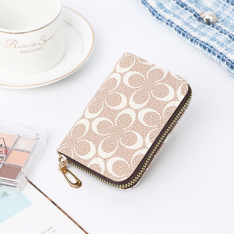 Free Shipping Designer Bag Hot Selling New Style Accordion Card Holder For Women Exquisite High-end Multi-card Slot Card Case ID Holder Ladies' S