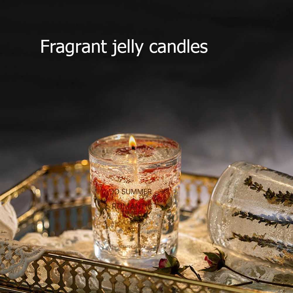 2024 Scented Wax Candle Smokeless Aromatic Soybean Candles Aromatherapy Wedding Birthday Party Gift Christmas Home Decoration W250704