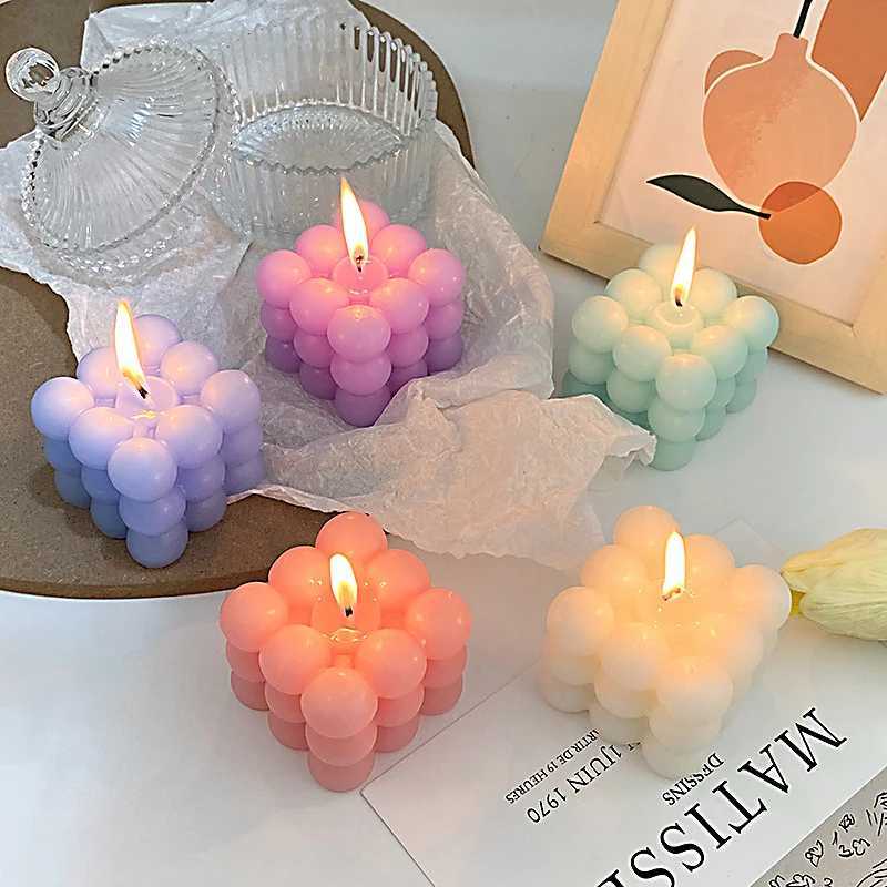 26 Shapes Smokeless Aesthetic Candle Scented Candles Decoration Christmas Handmade DIY Home Room Decor Tools Accessories W250704