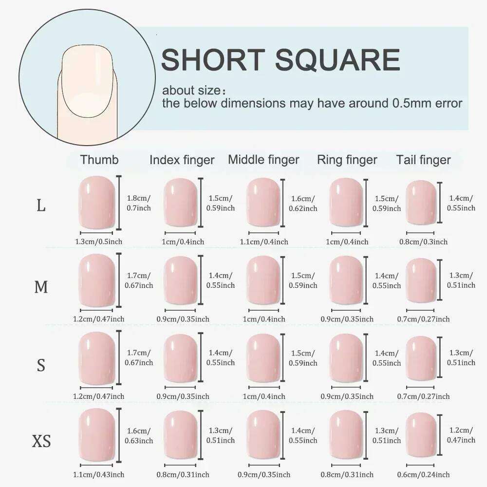 10Pcs Handmade Press on Nails Black Sweet Cool Cat Eye Stars False for Women&Girl Short Square&Round Wearable Nail Art X250704