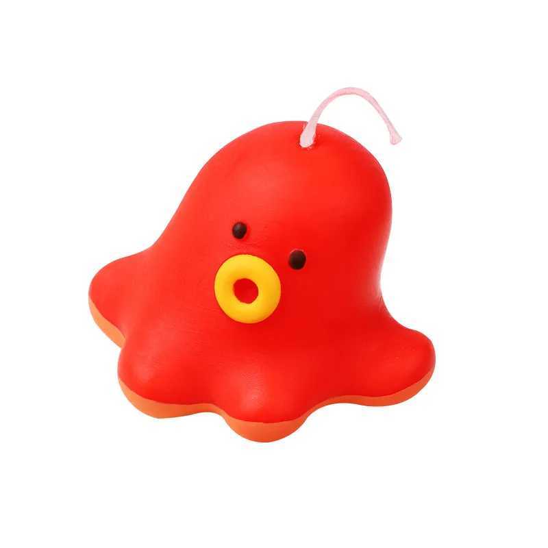 1PC Cartoon Bear/Rabbit/Cat/Octopus Decorative Aromatic Candles Soy Wax Scented Candle for Birthday Wedding Candle W250704
