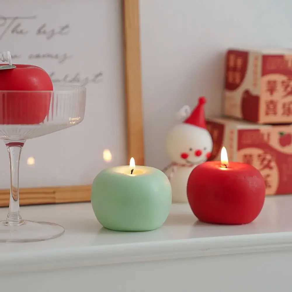 Apple Candle Aromatherapy Gift Box Candle Styling Gift for Teachers Candle Blessings Creative Photography Props Decoration W250704