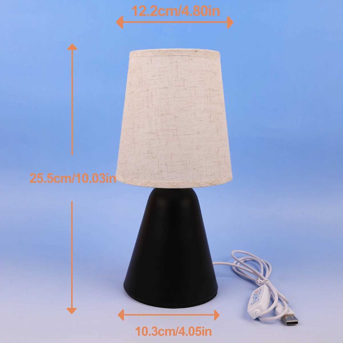 Modern linen art table lamp home decoration atmosphere lamp suitable for bedrooms study roomsXJ250703