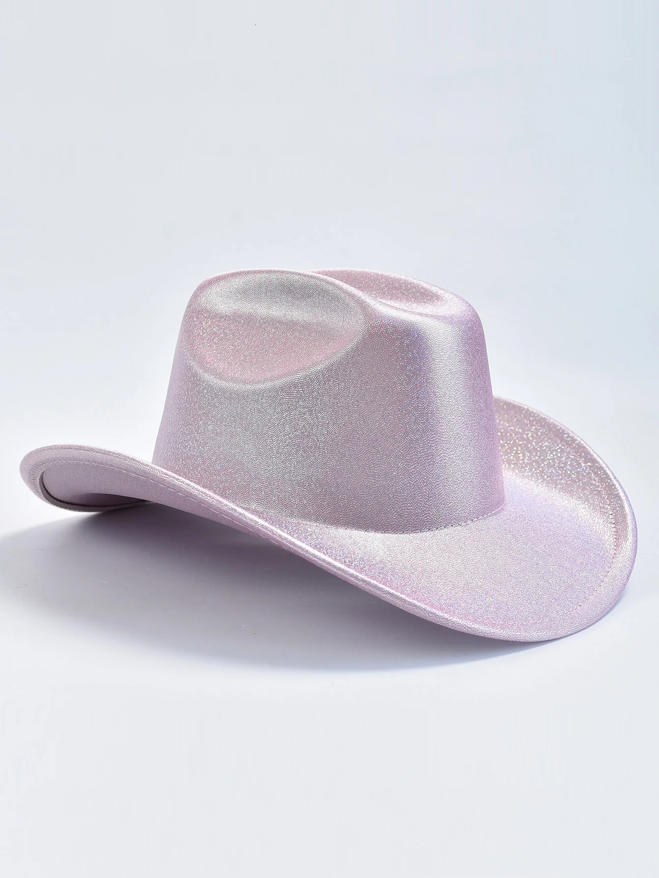 Women Solid Sequin Fedora Hat Fashion Festival Party Wedding Dress Hats Cowgirl Jazz Cap 250701