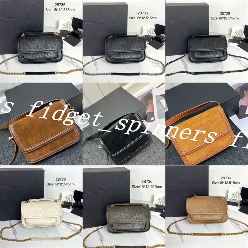 New Fashion Bags Fashion Designer Mini Chain Bags Women Suede Crossbody Bags Cute Tofu Bags 31823