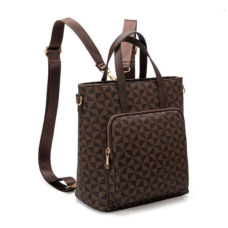 Lacel Urwebin Women's Backpack 2024 Fashion College Style Handbag Large Capacity Printed Lightweight Shoulder Bag