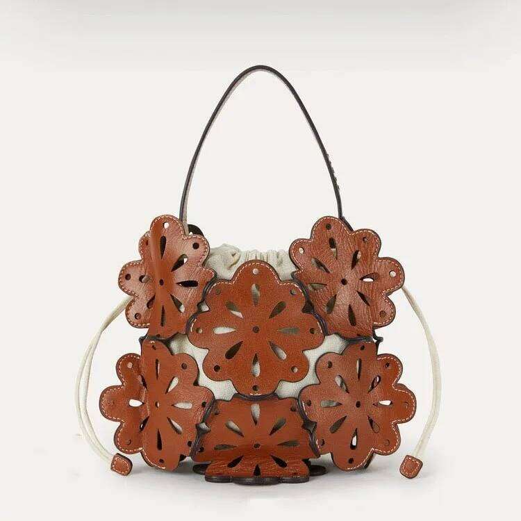2025 New Flower Handbag High Quality Fashion Women's Shoulder small Crossbody Bag Trend