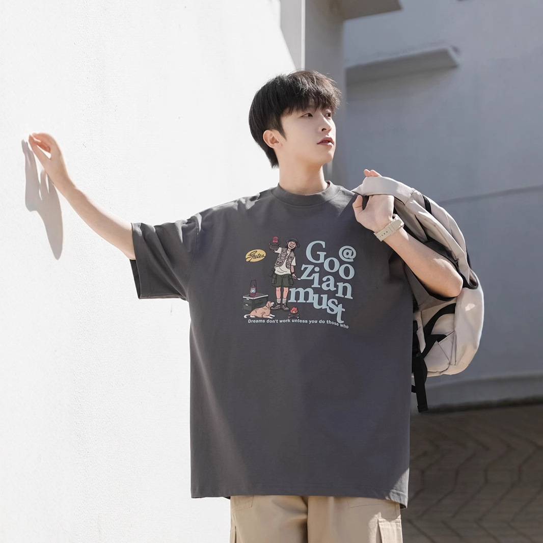 Factory Direct Supply 220g Heavyweight Printed Cool Quick-dry Short Sleeve T-shirt For Men And Women Summer Designer Short Sleeves Outdoor Sun Protect