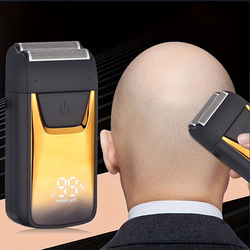 Electric Shaver Travel Car Mini Portable Shaver Gift Box Mens Shaving Small Cannon 241112
