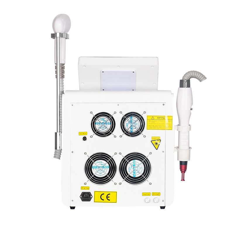 Portable 808 Diode Hair Removal Machine 755NM 808NM 1064NM Painless Hair Removal 2 In 1 Picosecond Laser Tattoo Removal Machine