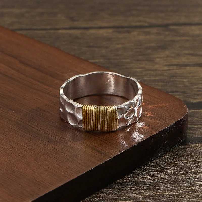 Minimalist Geometric Hoop Line Ring Artisan Crafted Custom Jewelry Wedding Engagement Birthday Gift for Women Trendy Statement Y250704