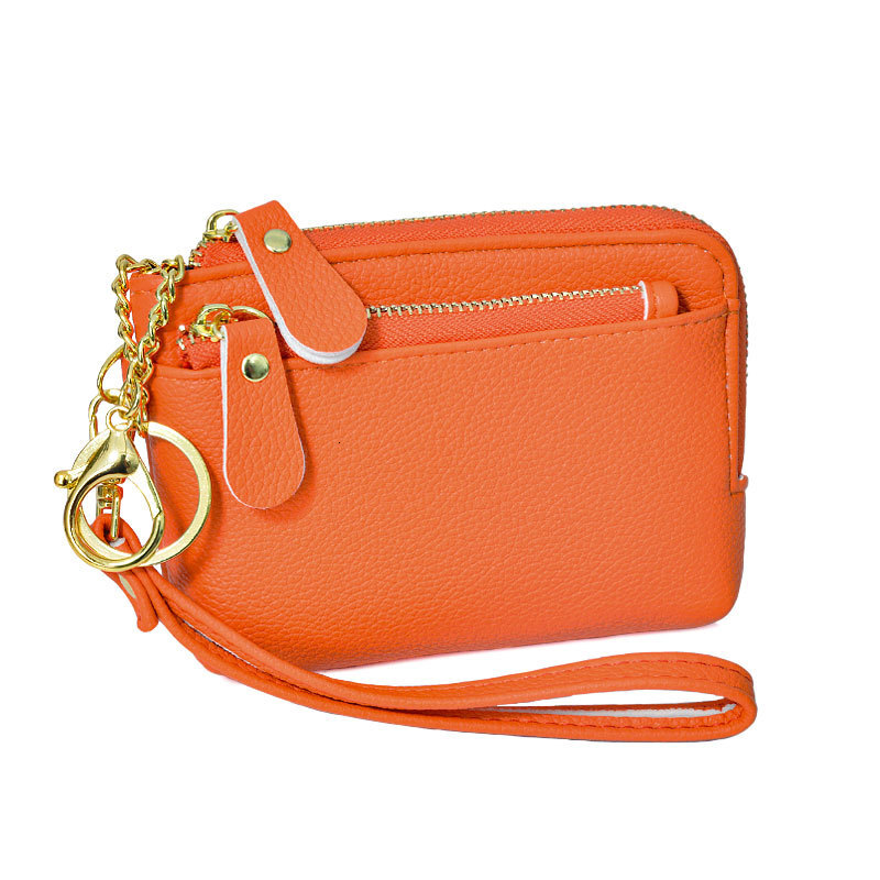 Free Shipping Designer Bag Cross-border New Handheld Small Wallet Multi-card Slot Keychain Coin Purse Large Capacity Coin Wallet For Women With High-e
