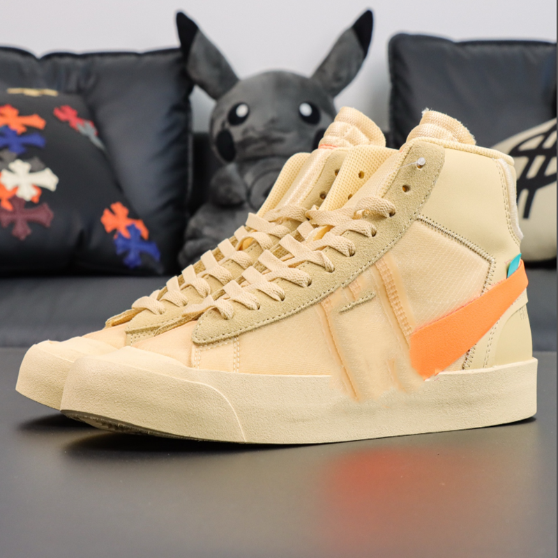 Shoes Blazeres Mid Grimes Reaperes Halloween Buckle Trendy Black White Both Men Women Sneakers