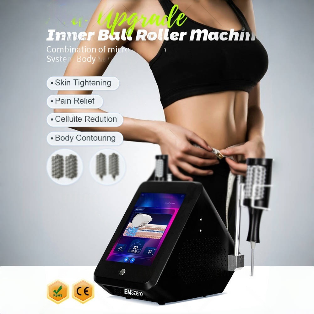 2025 New EMSZERO Inner Ball Roller Machine 360 Vacuum Degree Rolling Cellulite Inner Ball Roller Body Sculpt Machine