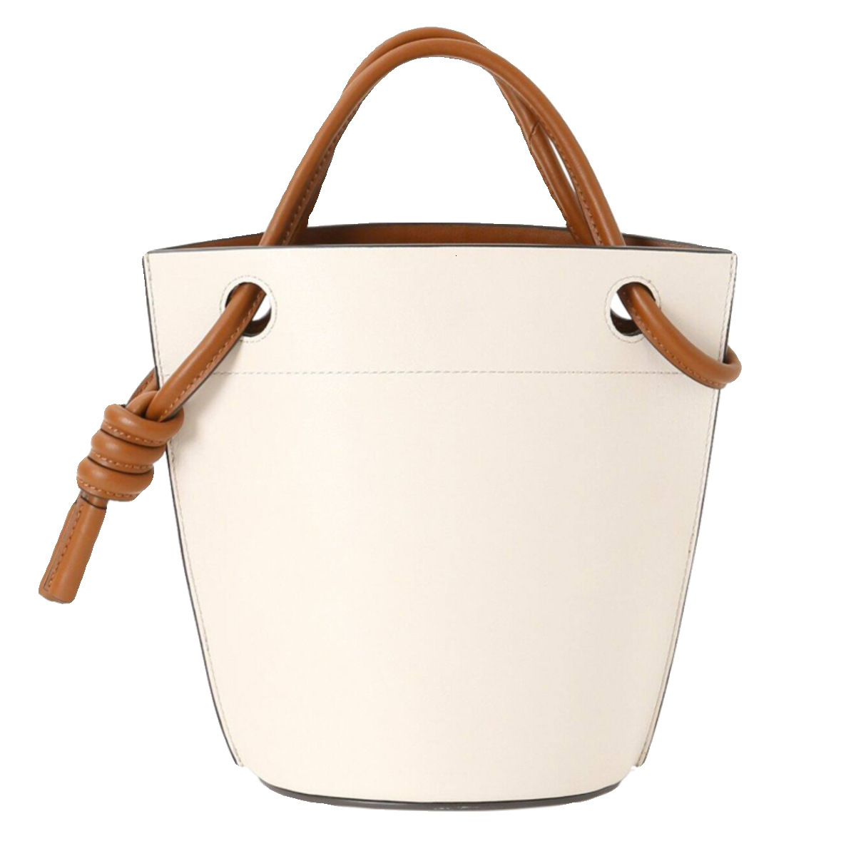 2025 Designer's New Women's Bag With Personalized Structure, Large Capacity, Simple High-end Feel, Underarm Bucket Bag, Color Blocked Handba