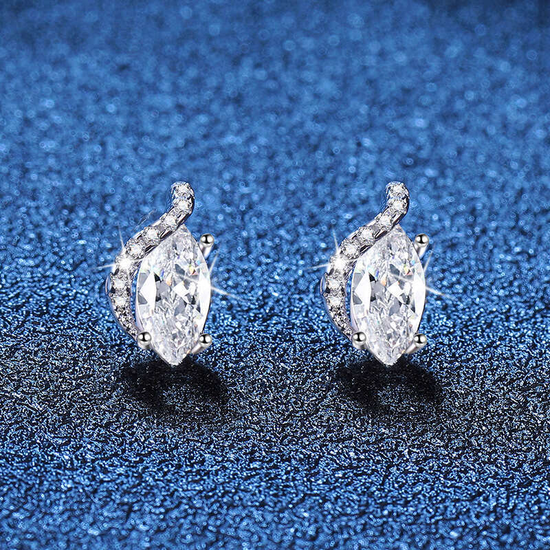 S925 Pure S925ier Angel Eye D Color 1 caratS925 MoiS925S925anite EarringS925 for Women 99d