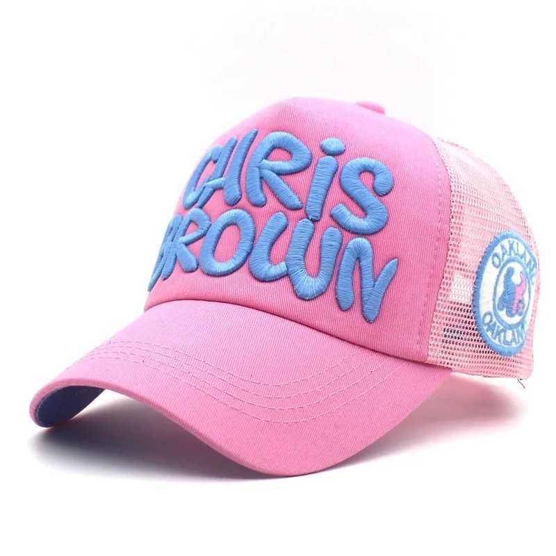Summer Fashion Letter Embroidery Cotton Baseball Cap Unisex Snapback Hat for Men Wen Outdoor Sunscreen Sun Gorras Trucker Caps X250704