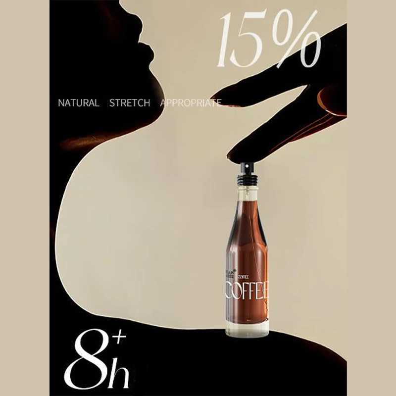 Black Coffee Bottle Perfume Spray Sandalwood/Patchouli/Cardamom Fragrance Alluring Woman Scent Long Lasting Eau De Toilette XJ250704